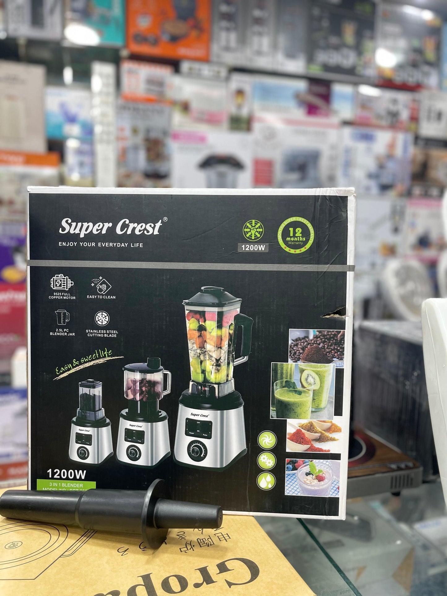 Super crest. 3_in_1 JUICER BLENDER