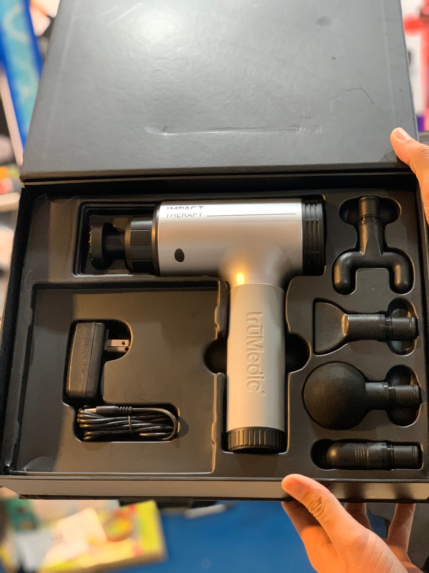 Lot imported TRuMedic massager . Best impect therapy massage gun .MASSAGER