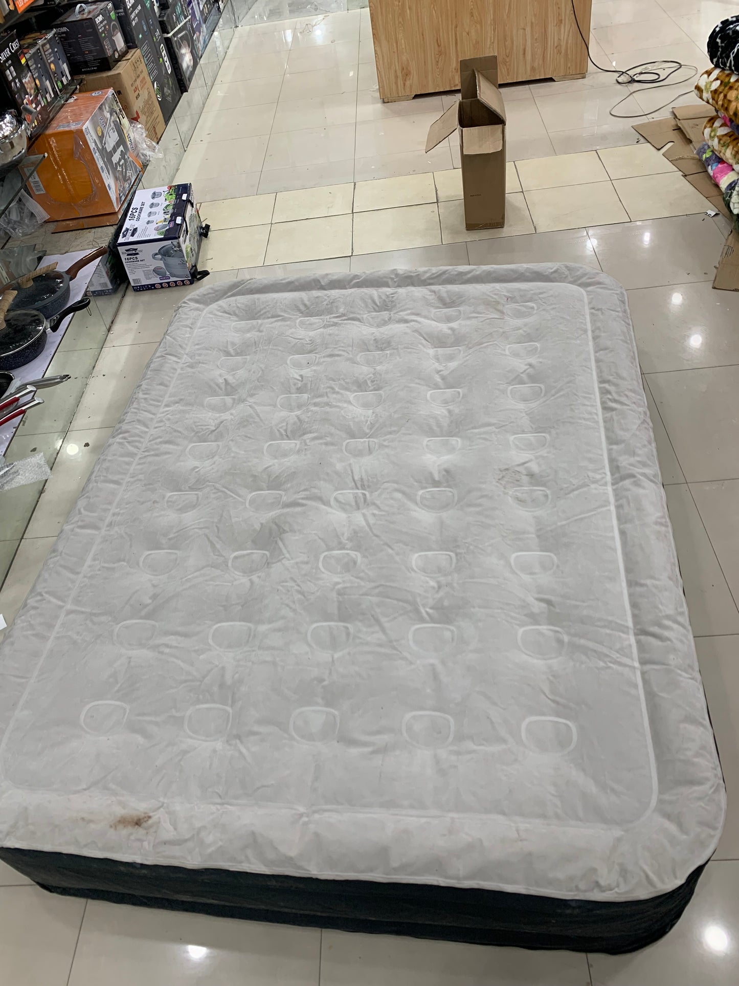 Inflatable  Air double bed mattress