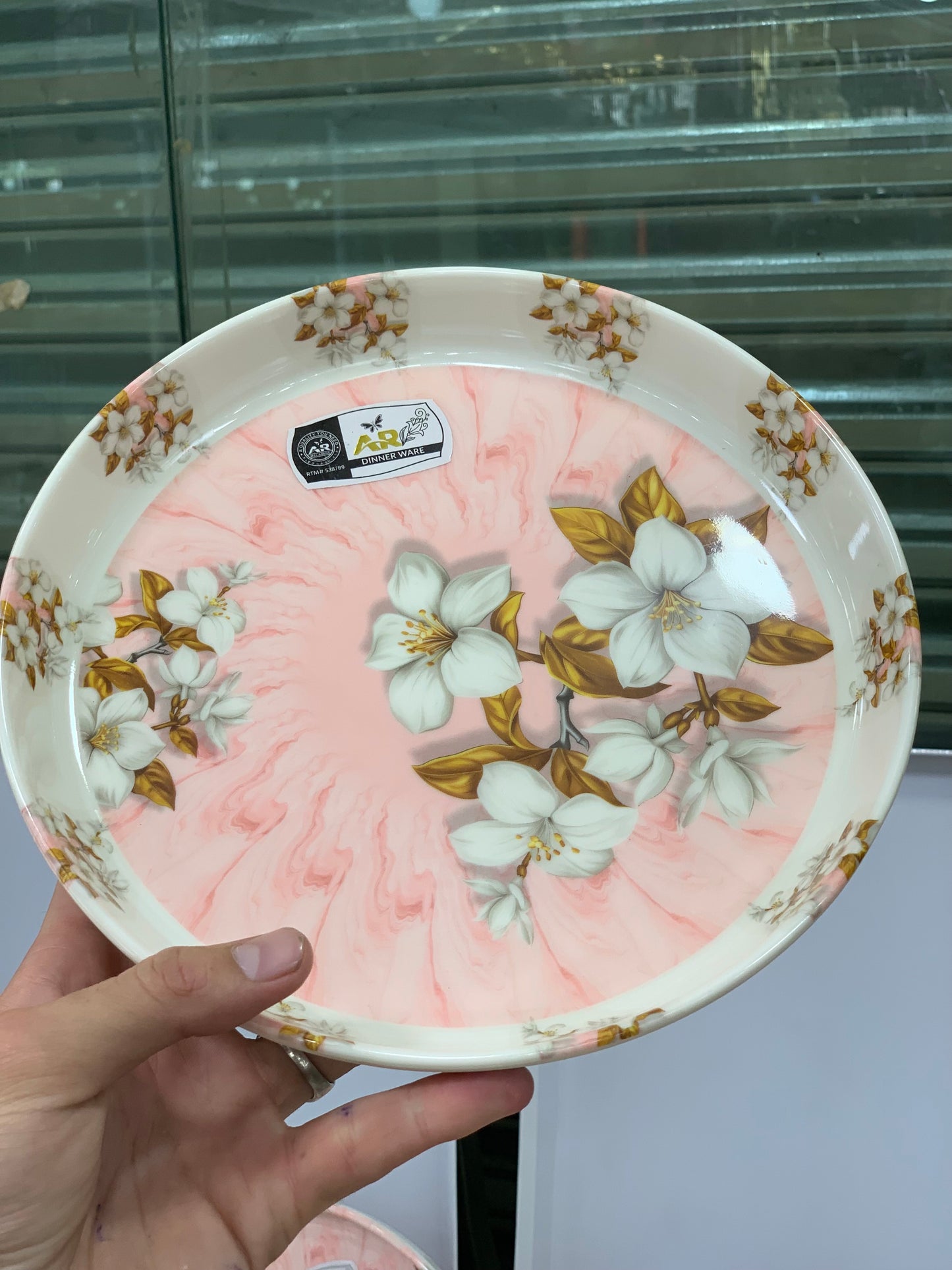 77 PCS DINNER SET DOUBLE GLAZED