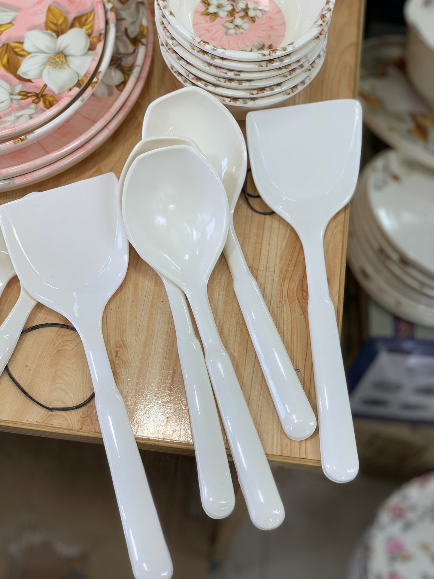77 PCS DINNER SET DOUBLE GLAZED