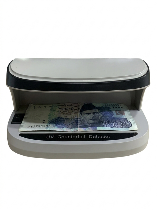 Rechargeable Fake Money Detector – Portable & Accurate Currency Checker