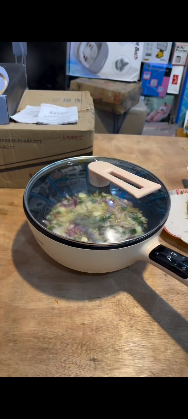 Changhong Electric Digital Cooking Pan