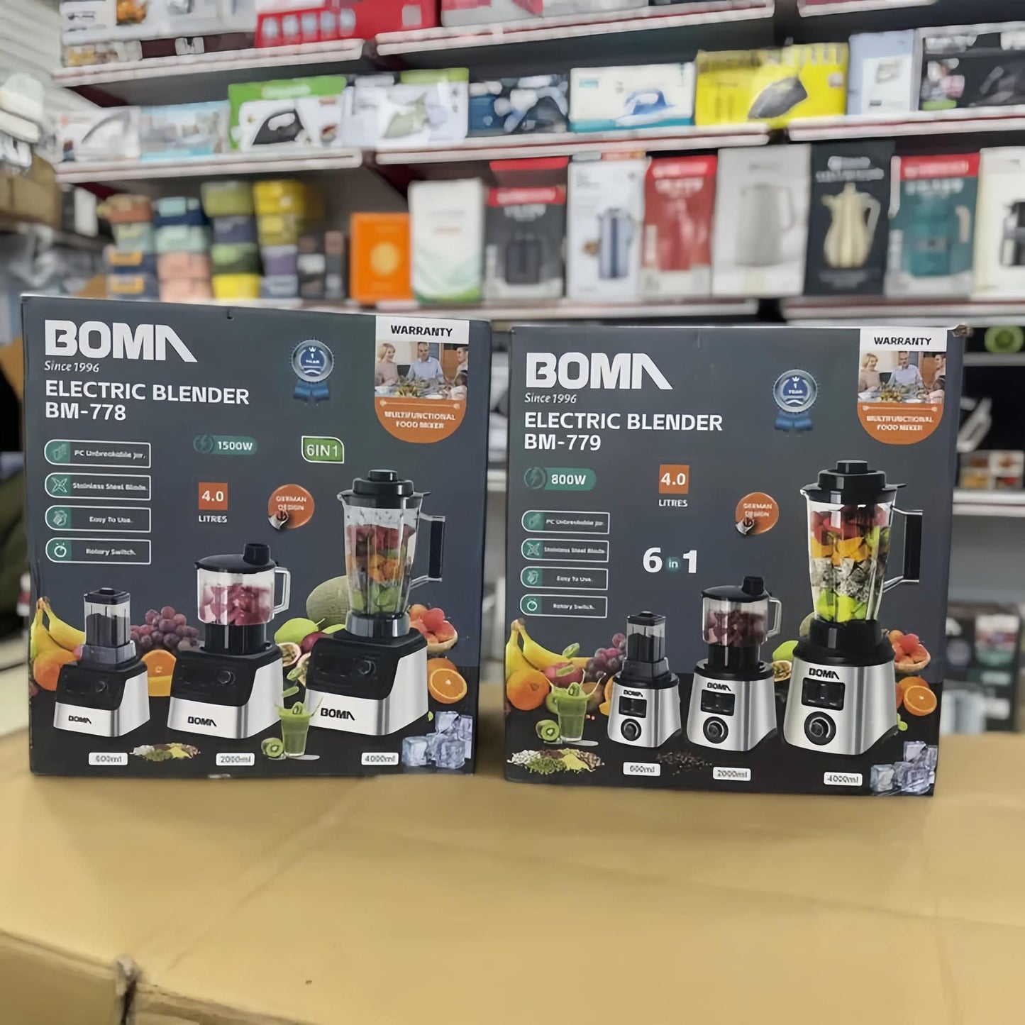 BOMA  MULTFUNCTION JUICIER BLENDER 779