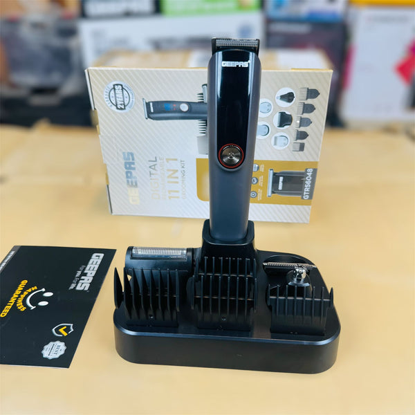 Geepas rechargeable 11 in 1 grooming kit 56048