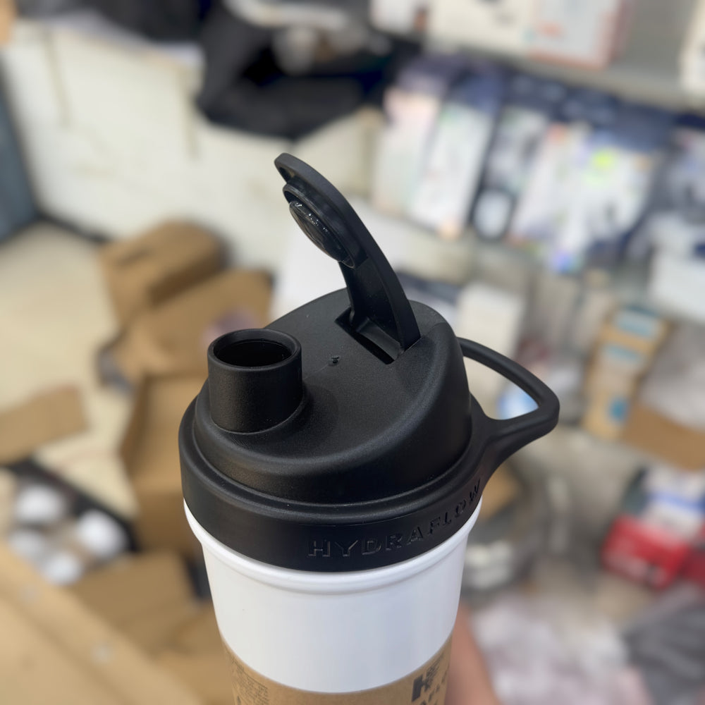 HYDRAFLOW Boost Insulated Protein Shaker Bottle