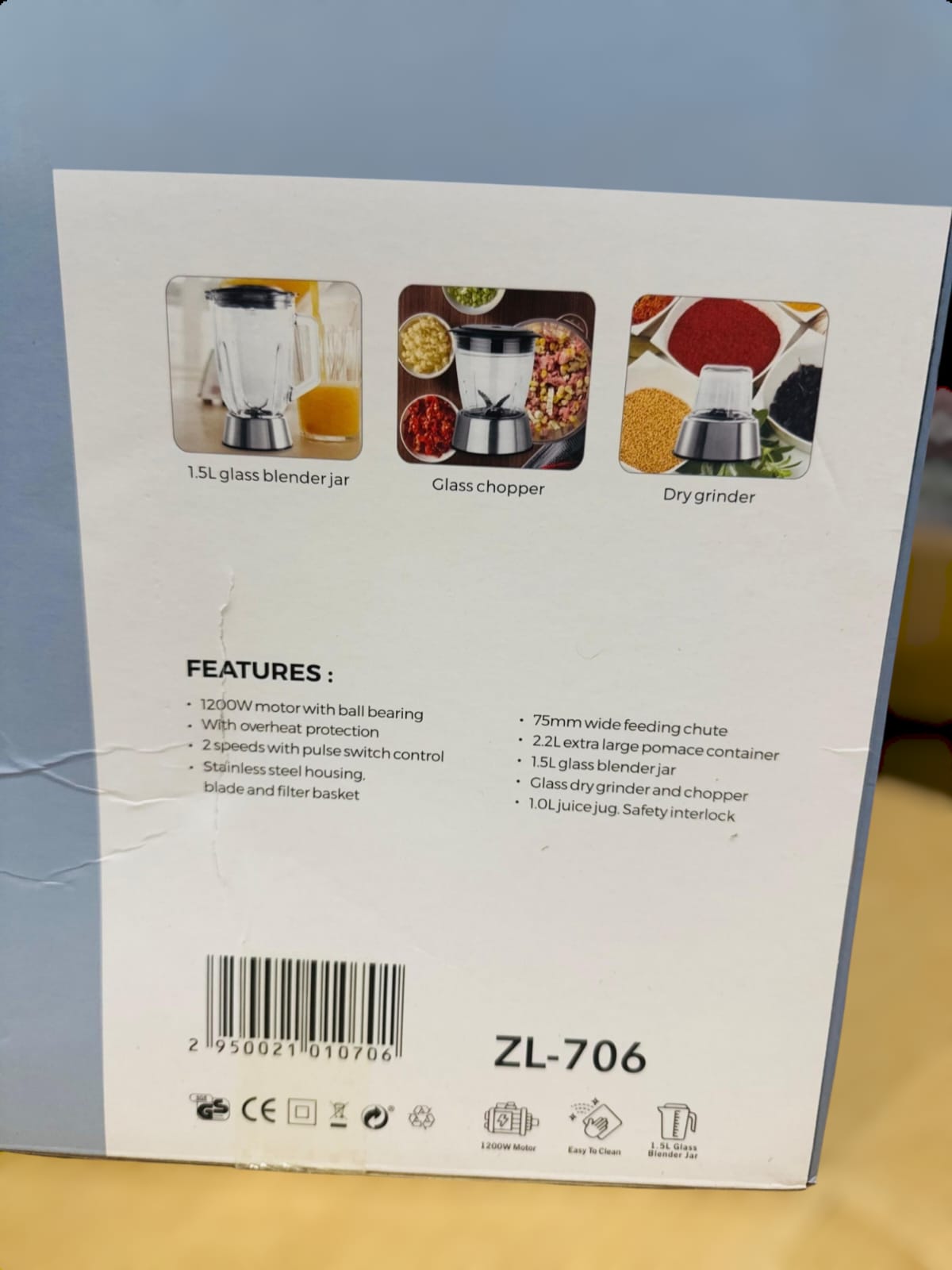 Uakeen 4-in-1 Food Factory ZL-706