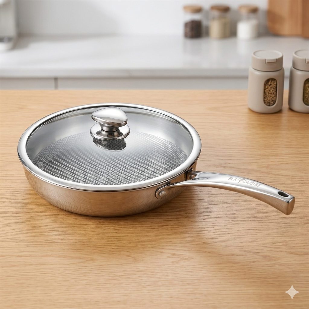 lott imported lasser coating stainless steel 26CM