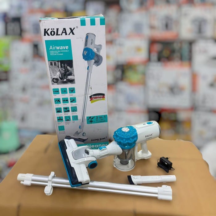 KOLAX 3 in 1 cyclonic rechargeable stick vacuum cleaner