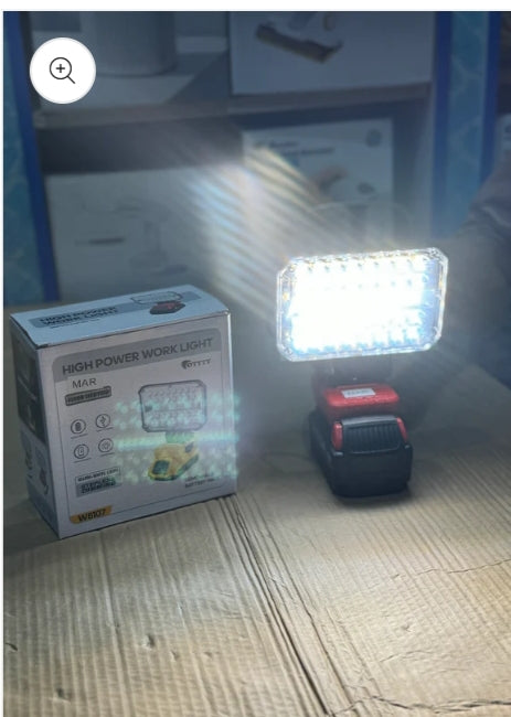 Hagi power work light with 18v bettery