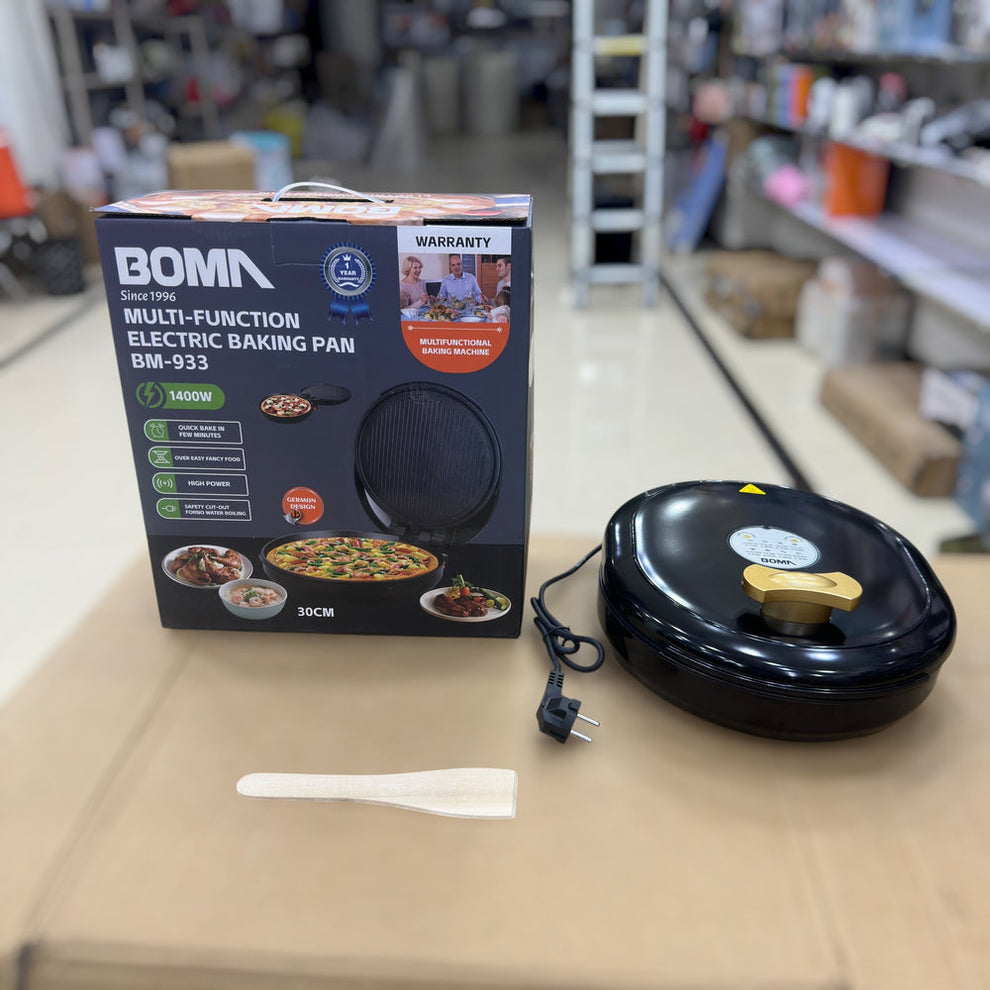 BOMA BM-933 Multi-Function Electric Baking Pan - 1400W, 30CM