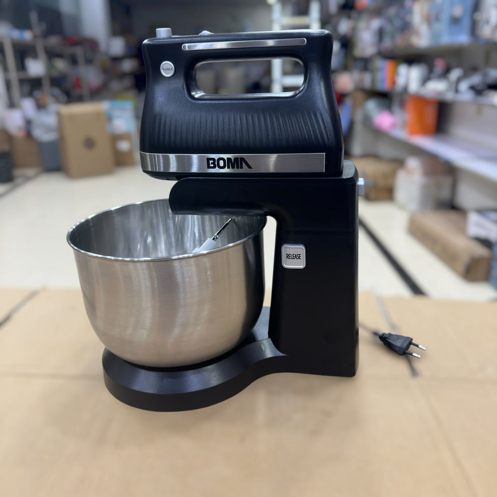 BOMA BM-134T Stand Mixer - 300W, 5 Gear Speed, Stainless Steel Bowl