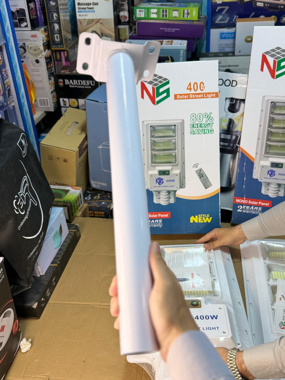 Rechargeable Solar street light 400w & 500w