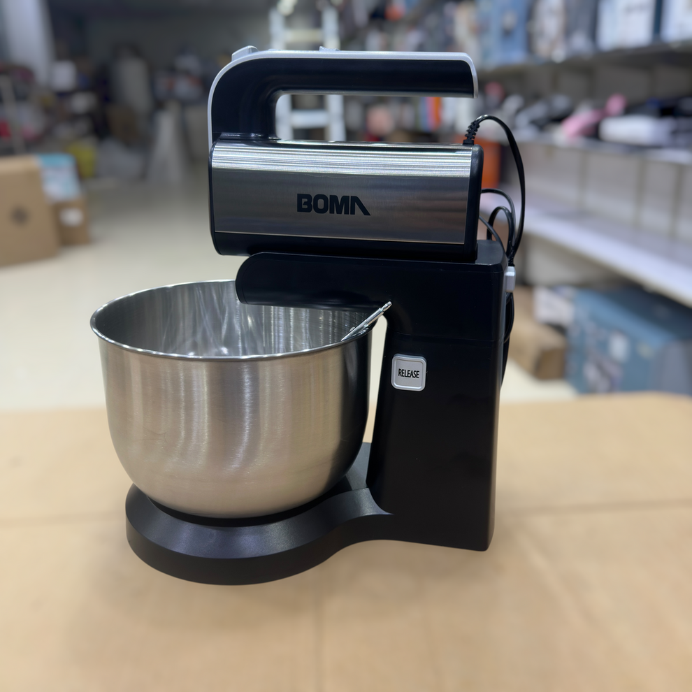 BOMA BM-135T Food Mixer - 300W, 5 Gear Speed, Stainless Steel Bowl
