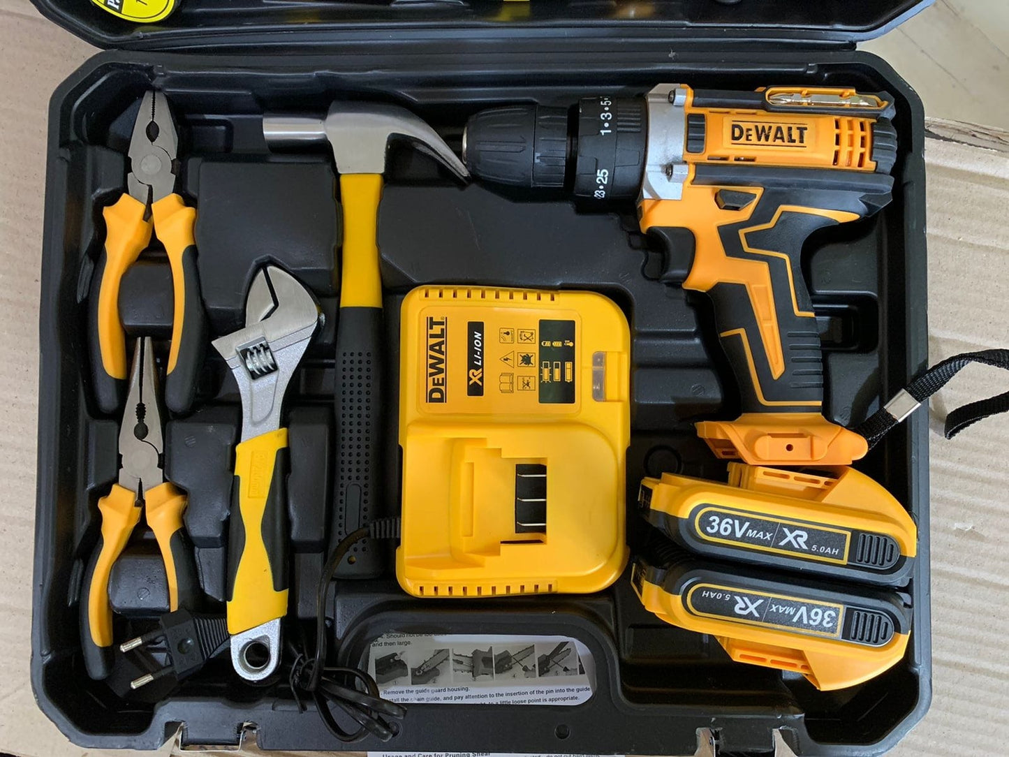 DEWALT 36V DRILL SET