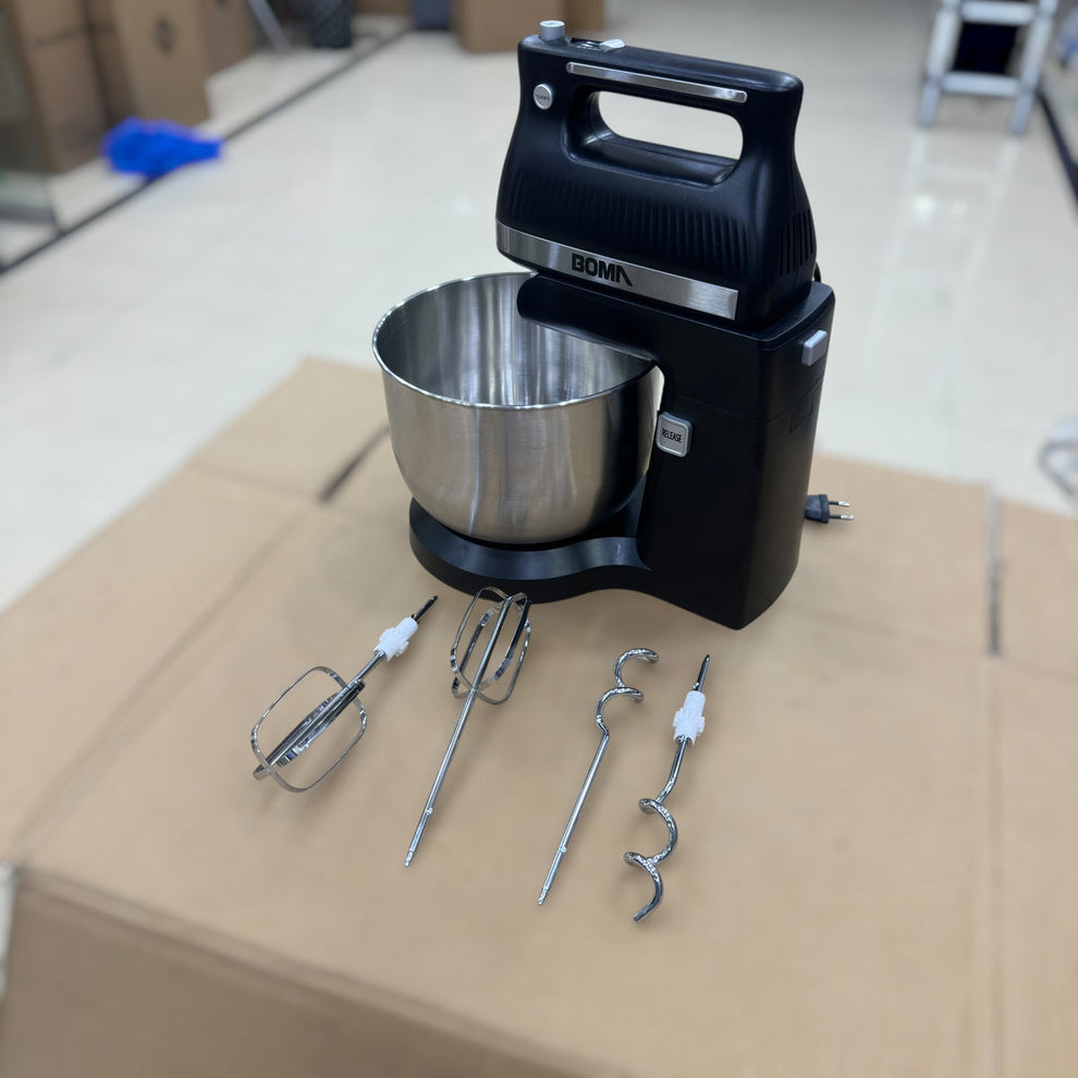 BOMA BM-134T Stand Mixer - 300W, 5 Gear Speed, Stainless Steel Bowl