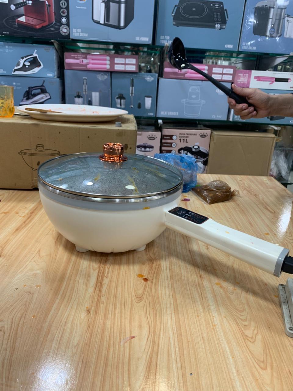 Digital Laser Coated Electric Cooking Pan
