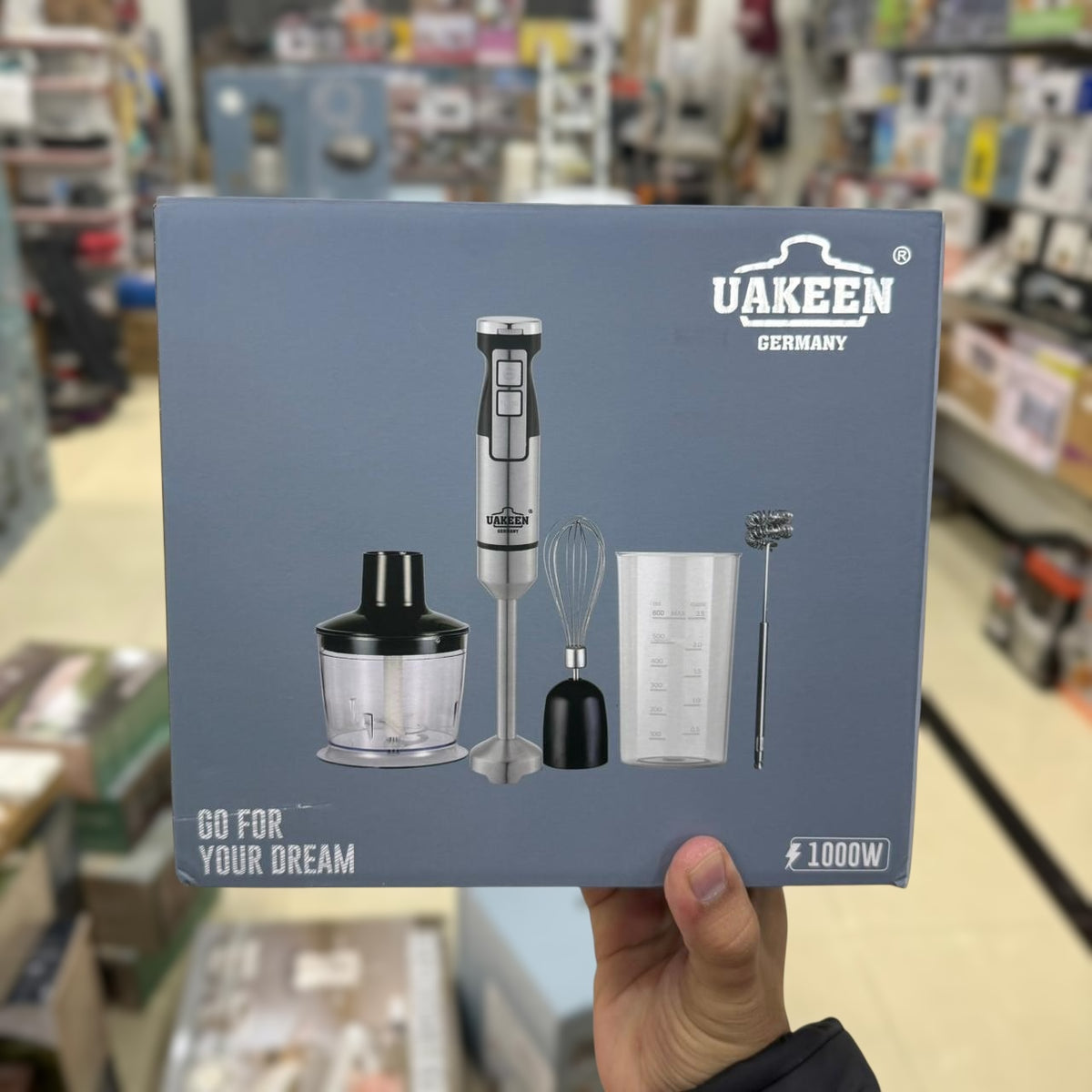 Uakeen 5 in 1 Hand Blender Zl-519
