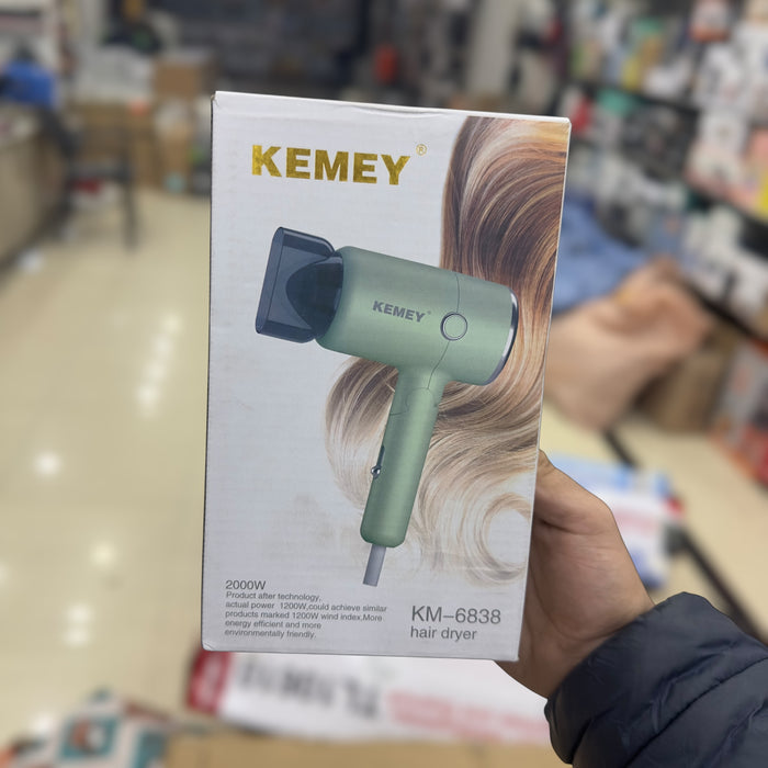 KEMEY Foldable Hair Dryer KM-6838