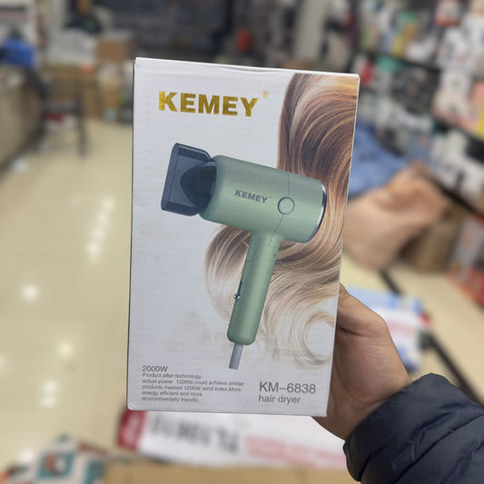 KEMEY Foldable Hair Dryer KM-6838
