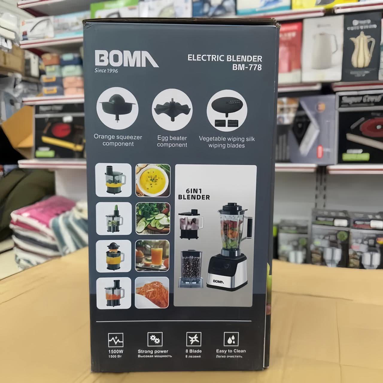 BOMA  MULTFUNCTION JUICIER BLENDER 779