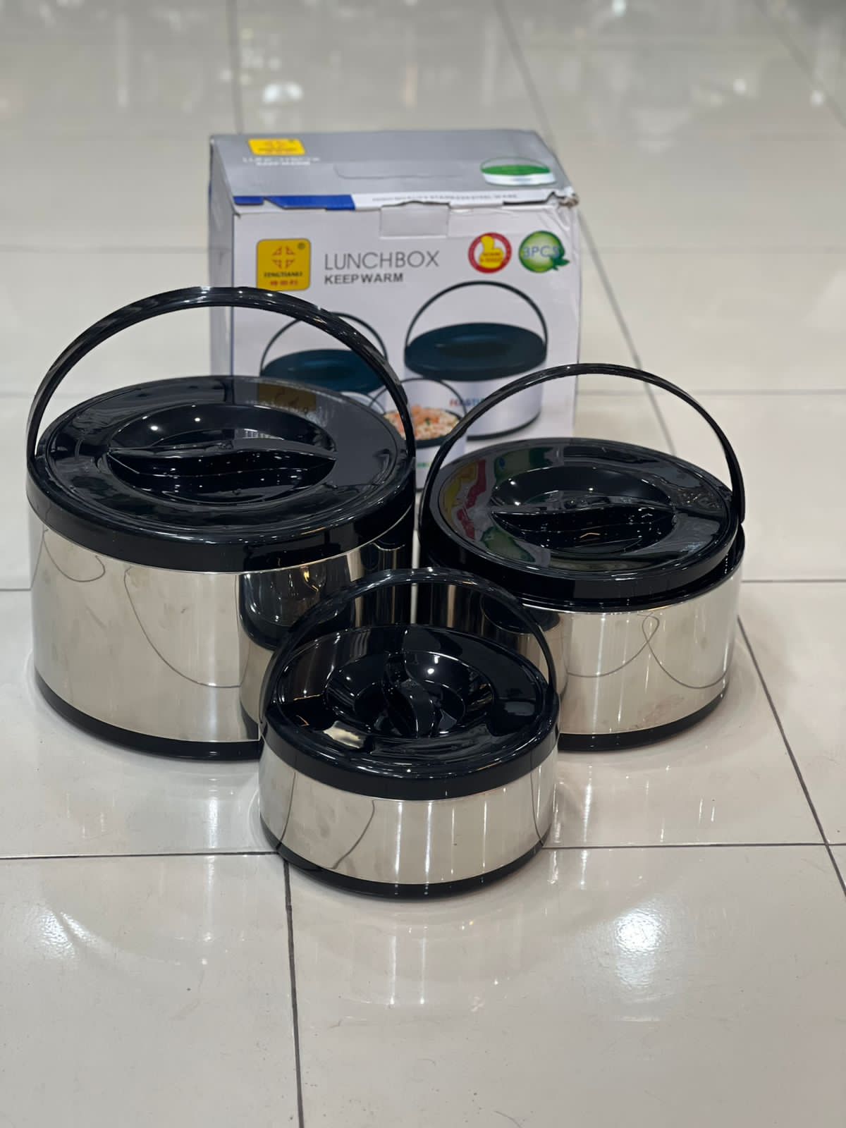 3 Pcs lunch box