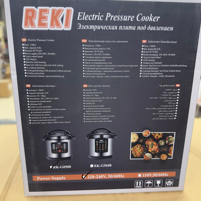Reki Digital Pressure Cooker 5608