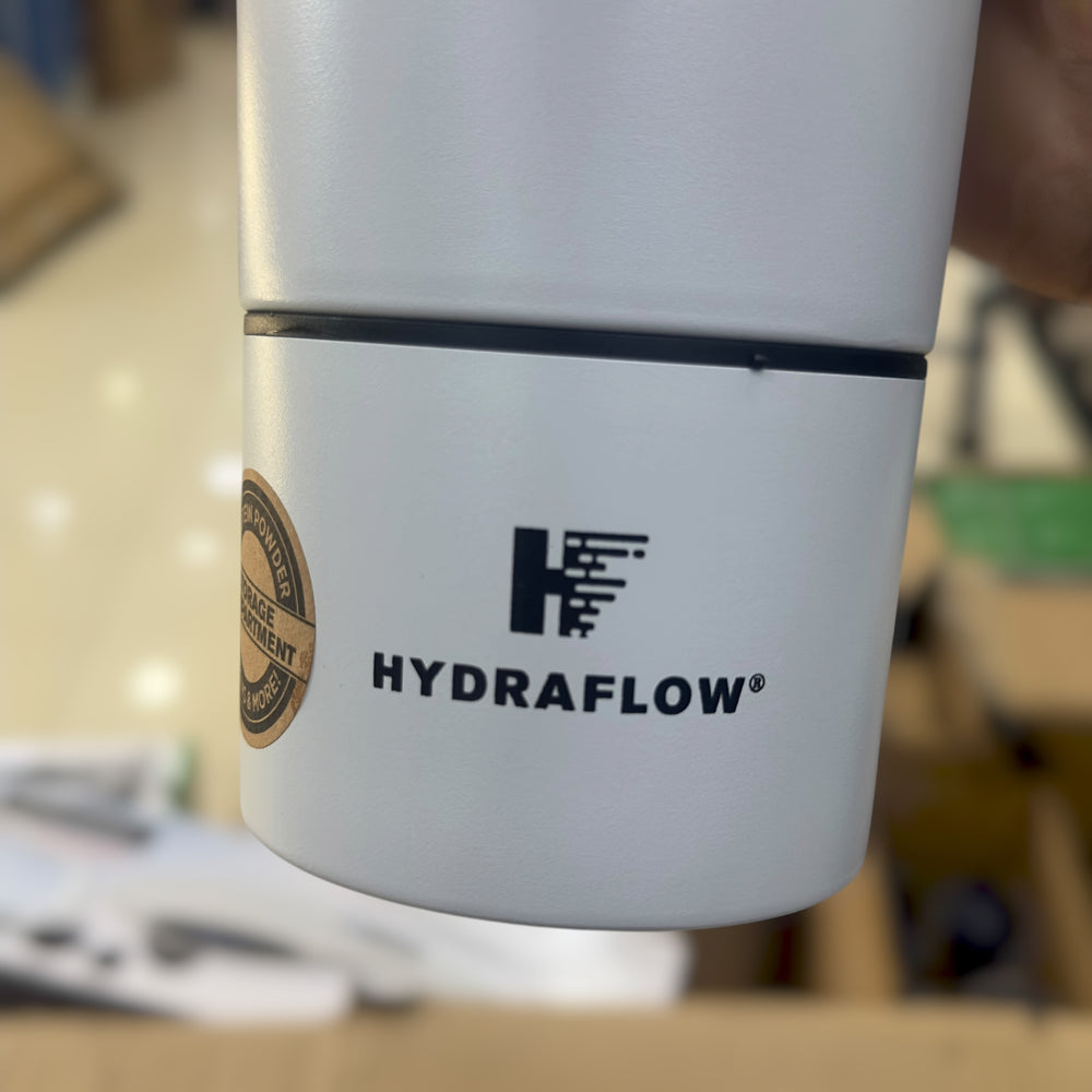 HYDRAFLOW Boost Insulated Protein Shaker Bottle