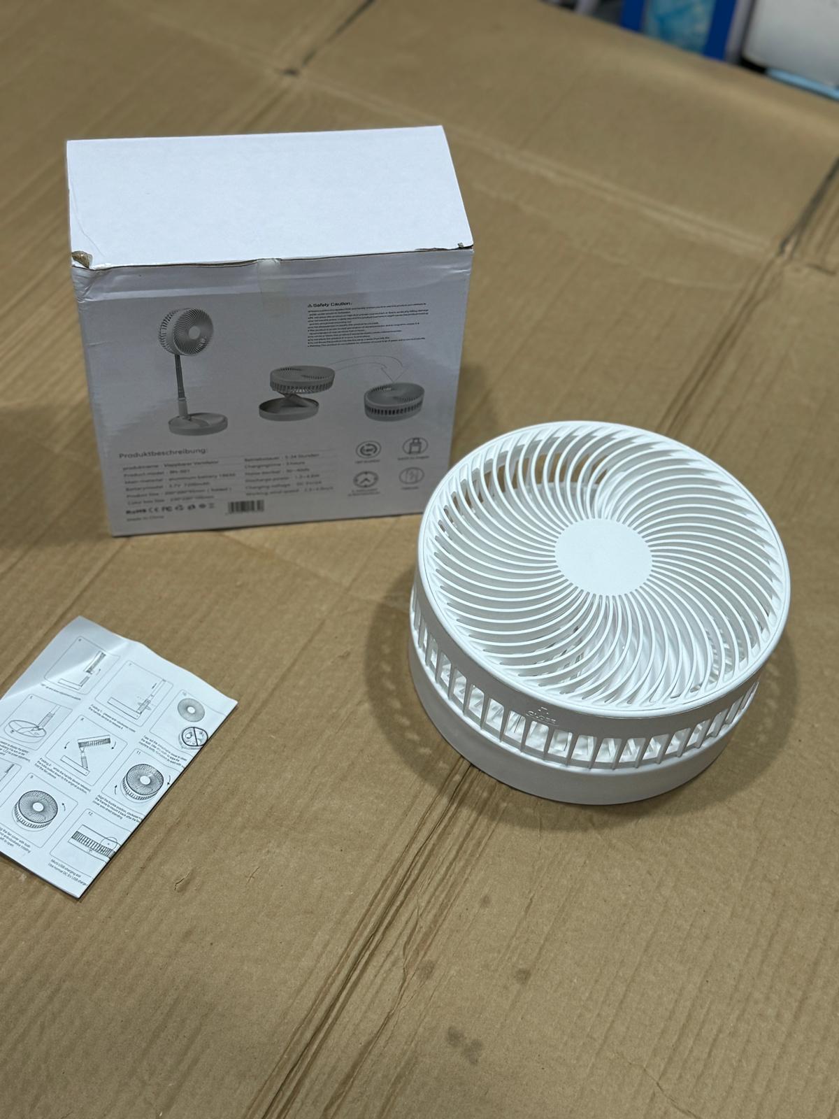 Rechargeable fan