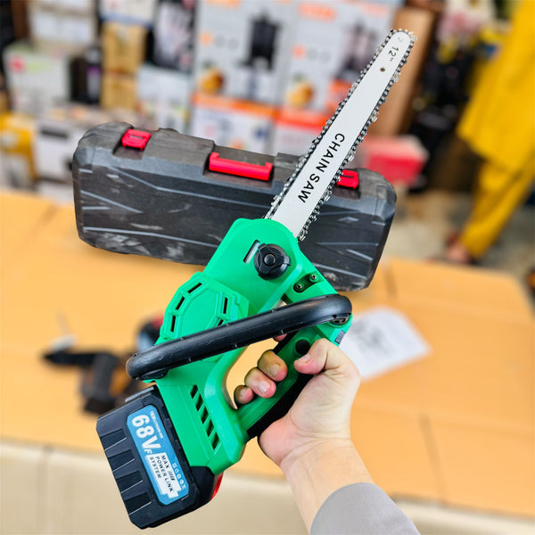 lot imported rechargeable chainsaw 68v 12inches