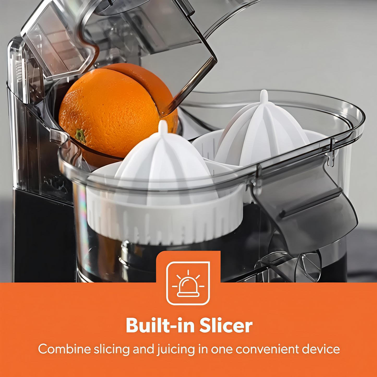 Geepas Double Squeezer Citrus Juicer Red 90W, GCJ5347