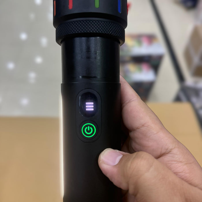 Coba LED Aluminum Alloy Flashlight Torch CB-7703