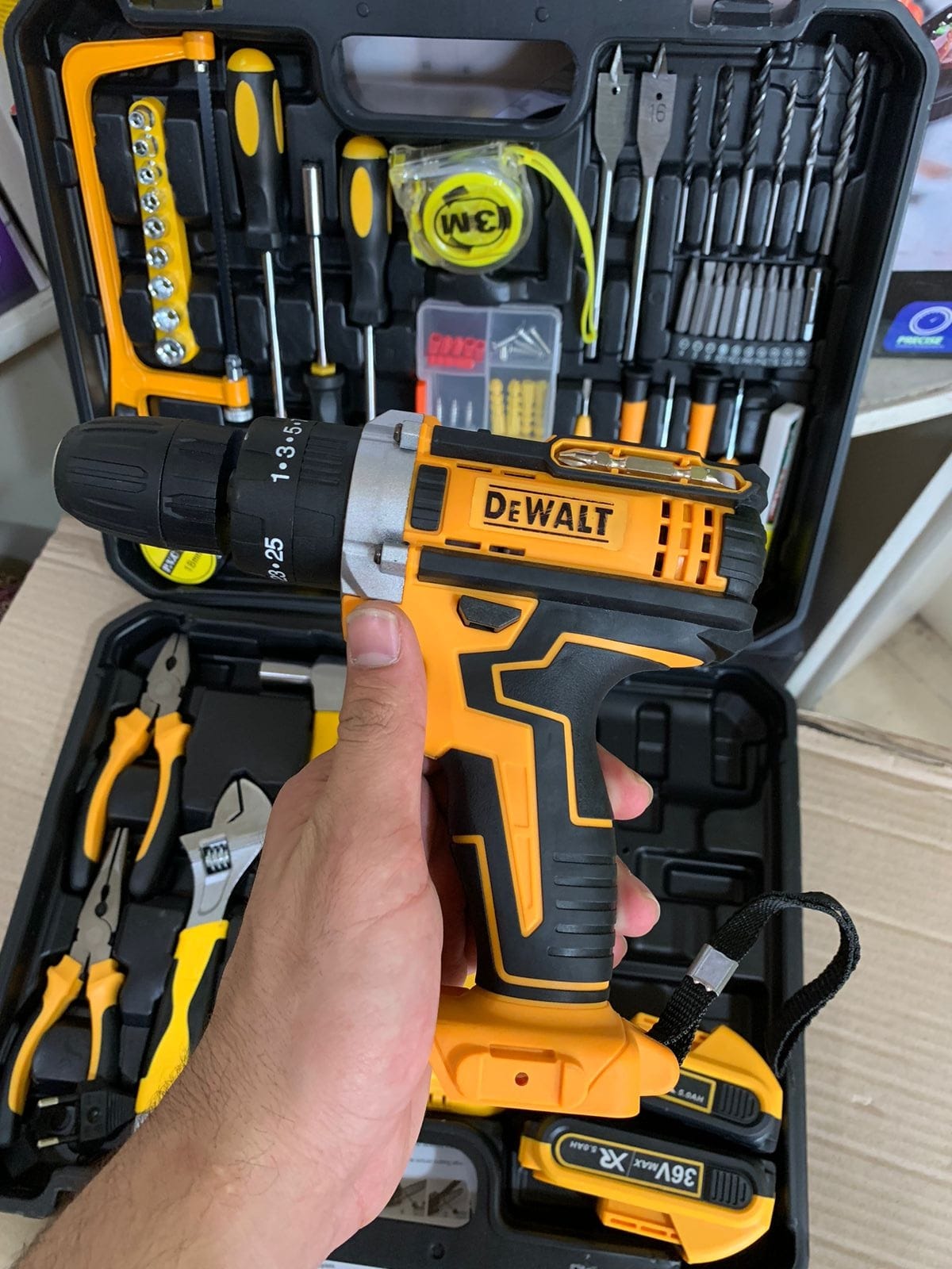 DEWALT 36V DRILL SET
