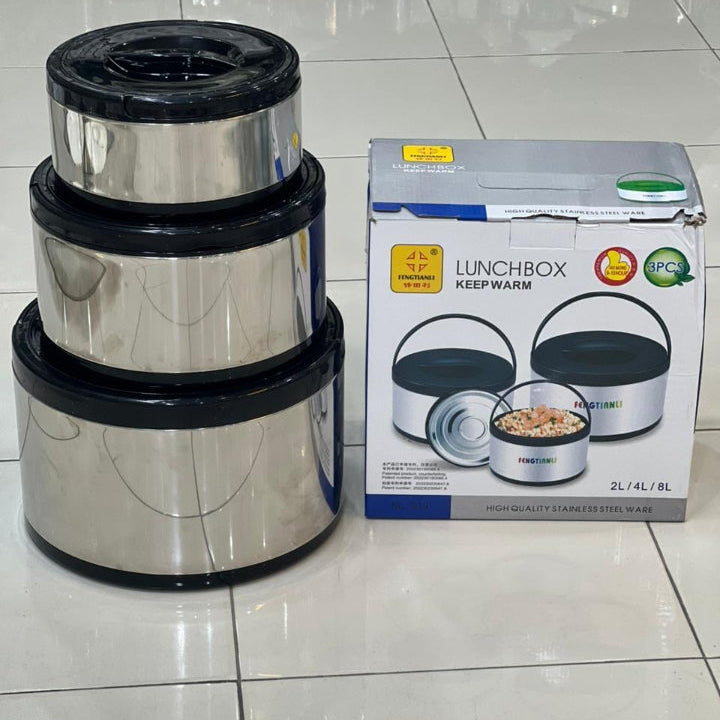3 Pcs lunch box