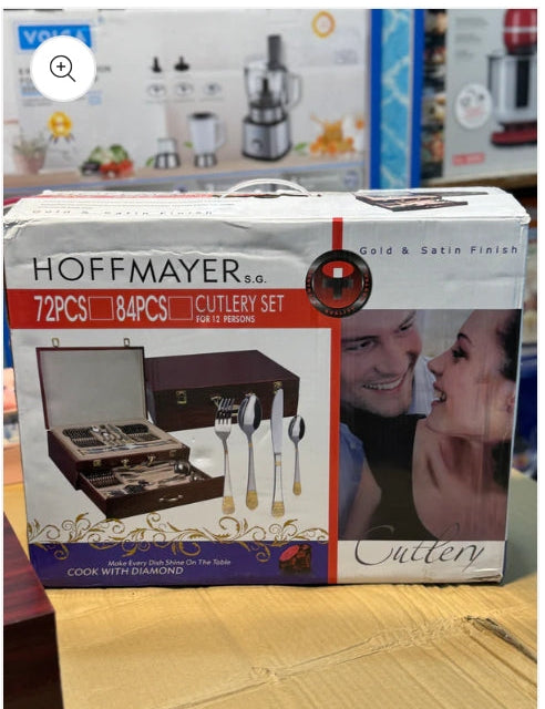 84 pcs cultry set (HOFFMAYAR)