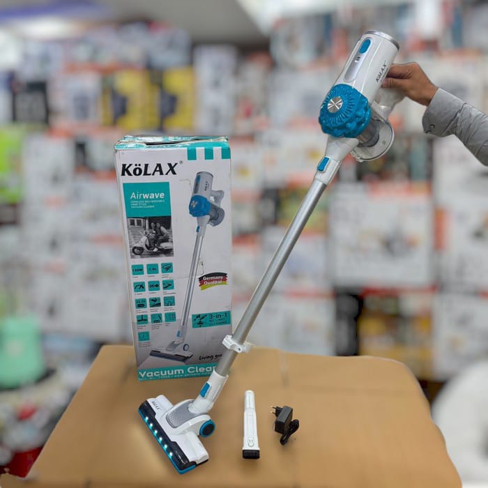 KOLAX 3 in 1 cyclonic rechargeable stick vacuum cleaner
